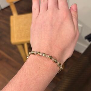Gold Pumpkin Fall Alex and Ani bracelet